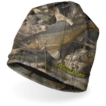 Morning Mist Beanie (Walleye)