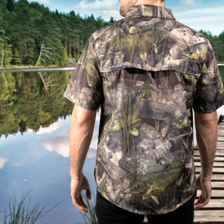 Castaway Guide Shirt (Walleye) Med Only