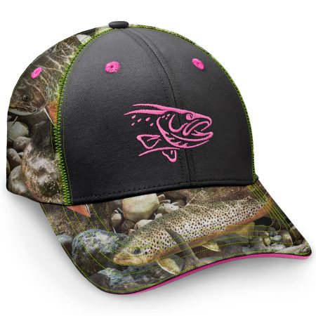 Dockside Ladies Cap (Trout/Pink)