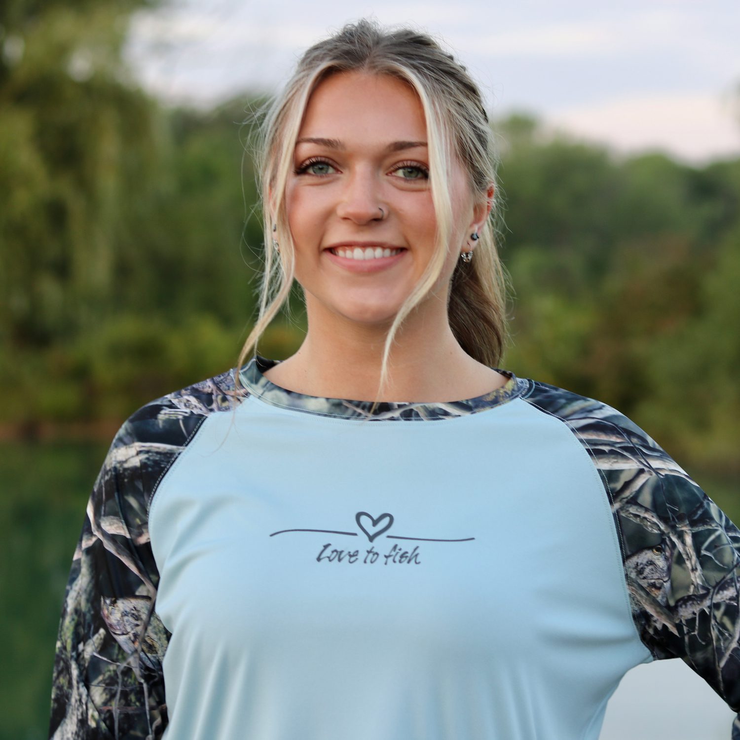 Ladies Love to Fish Tee (Crappie) XL Only - Image 2