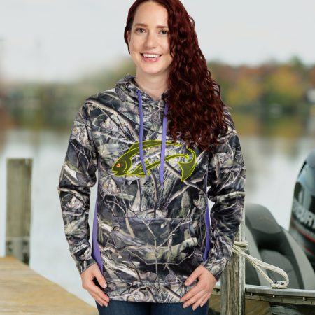 Ladies Ultimate Hoodie (Crappie) Small Only