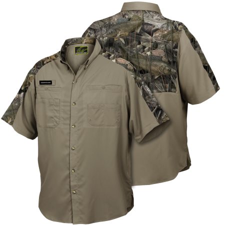 Split Rock S/S Guide Shirt (Walleye) Medium Only